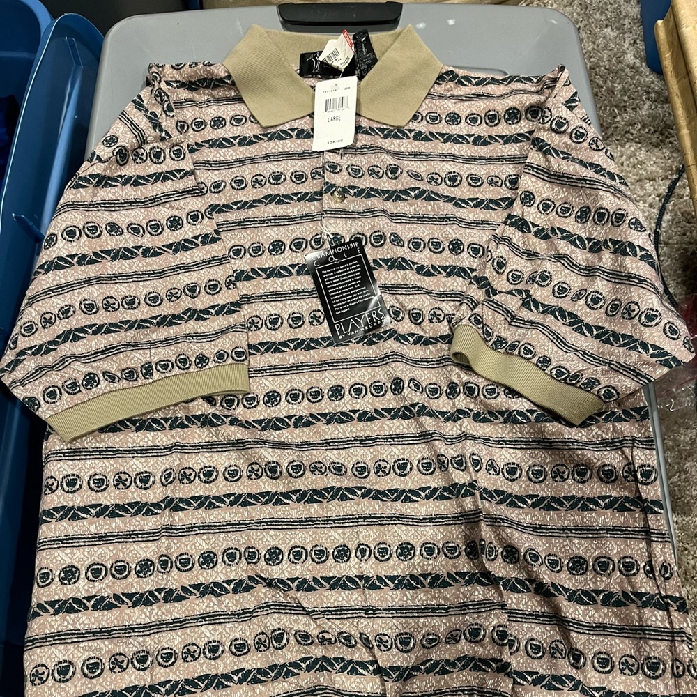 Players by Van Heusen Polo Shirt Size Large